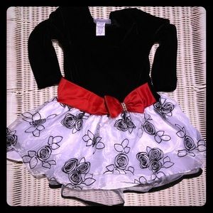 Little girls size 3T holiday dress